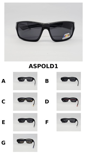 [9011] Anteojos De Sol Polarizados Uv400 PASTA POLD1